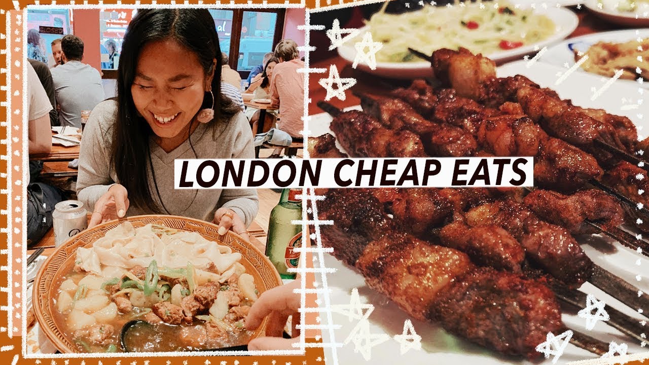 London CHEAP EATS: £1 Skewers & Affordable Chinese FEAST | Food Vlog
