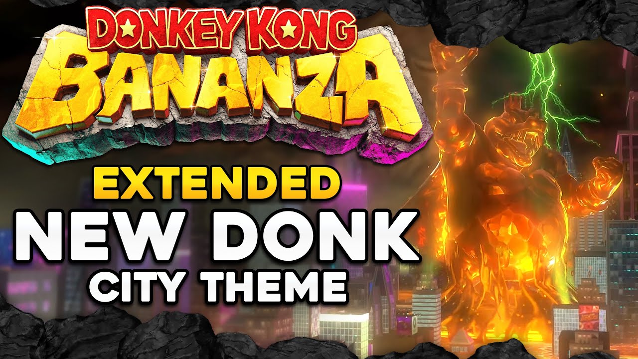 Donkey Kong Bananza OST - New Donk City Theme [Extended Soundtrack]
