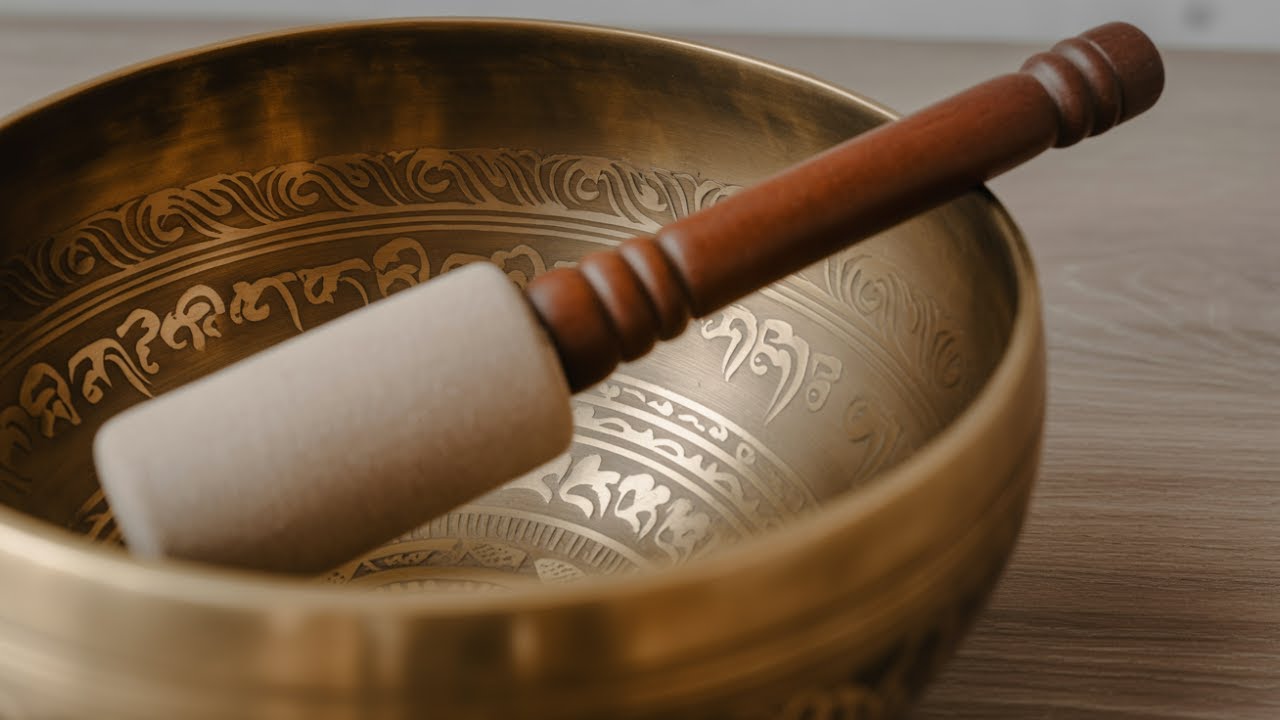 Connect with Your Spirit: 10 Minute Tibetan Singing Bowls Meditation | Sound Healing For Relaxation