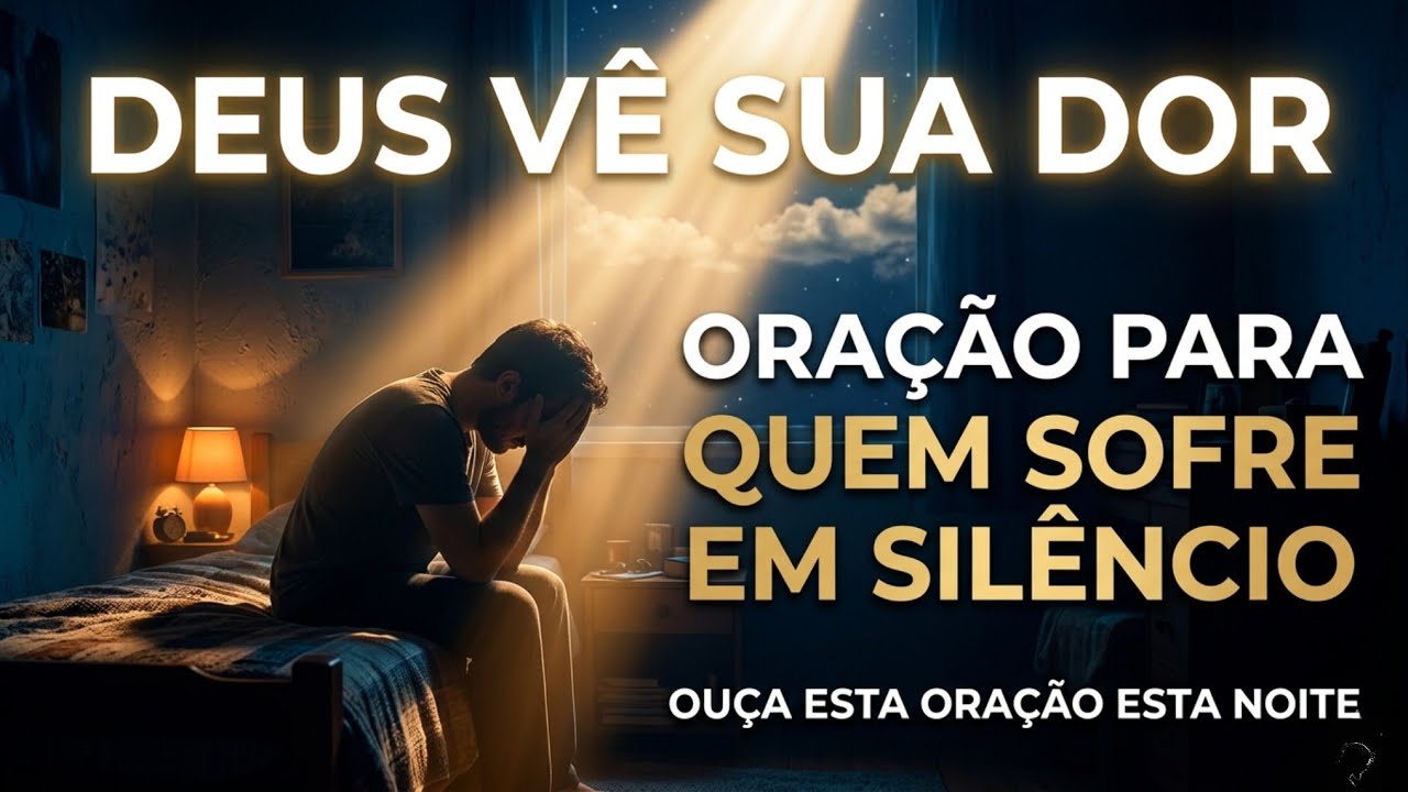ORAÇÃO PARA QUEM ESTÁ SOFRENDO EM SILÊNCIO NA NOITE