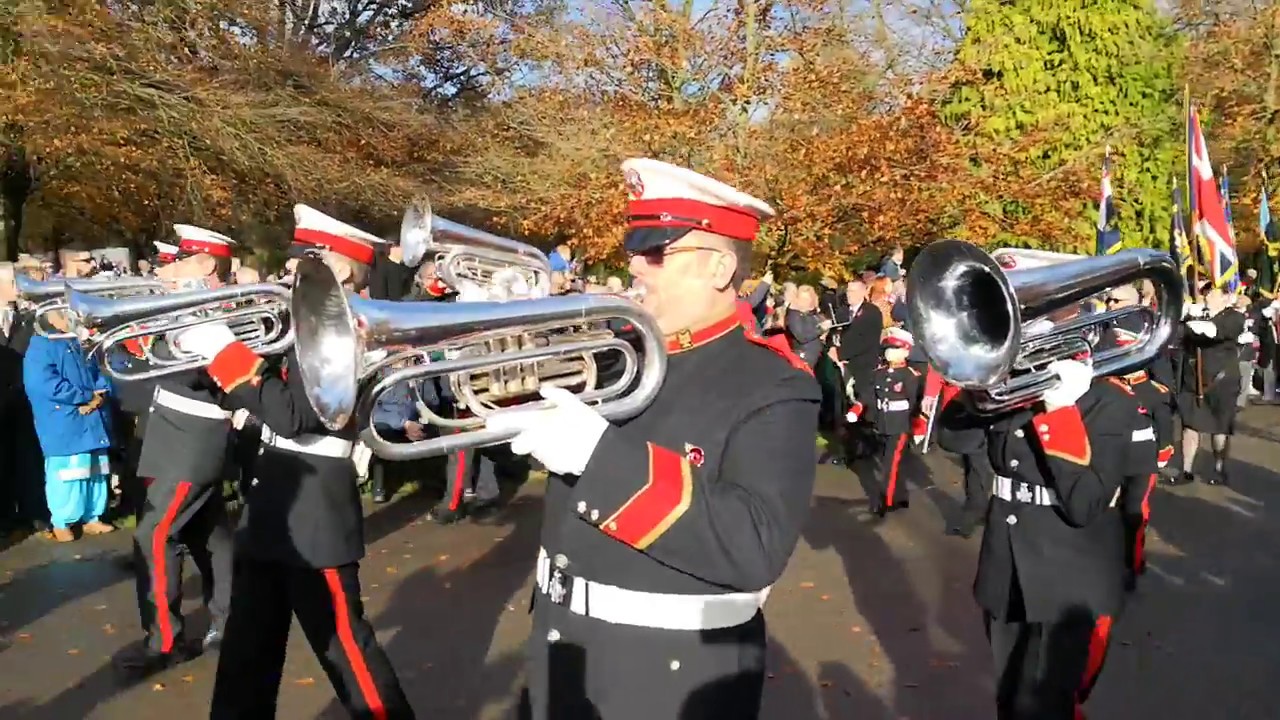 2018.11.11 Remembrance Day, War Memorial Park, Coventry, UK - 02