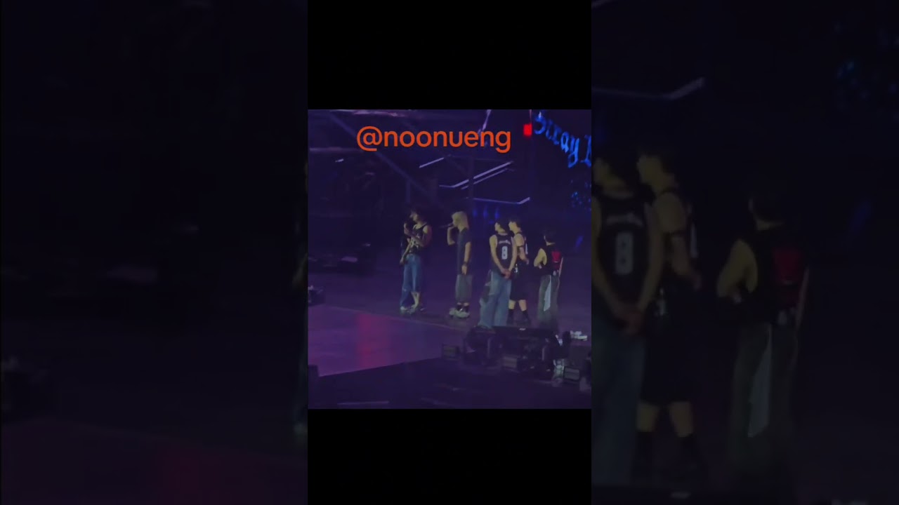 241214 Straykids reaction to thai Fans project- #Stray  kidsdominATE Bangkok🇹🇭🌟 #dominATE_BANGKOK