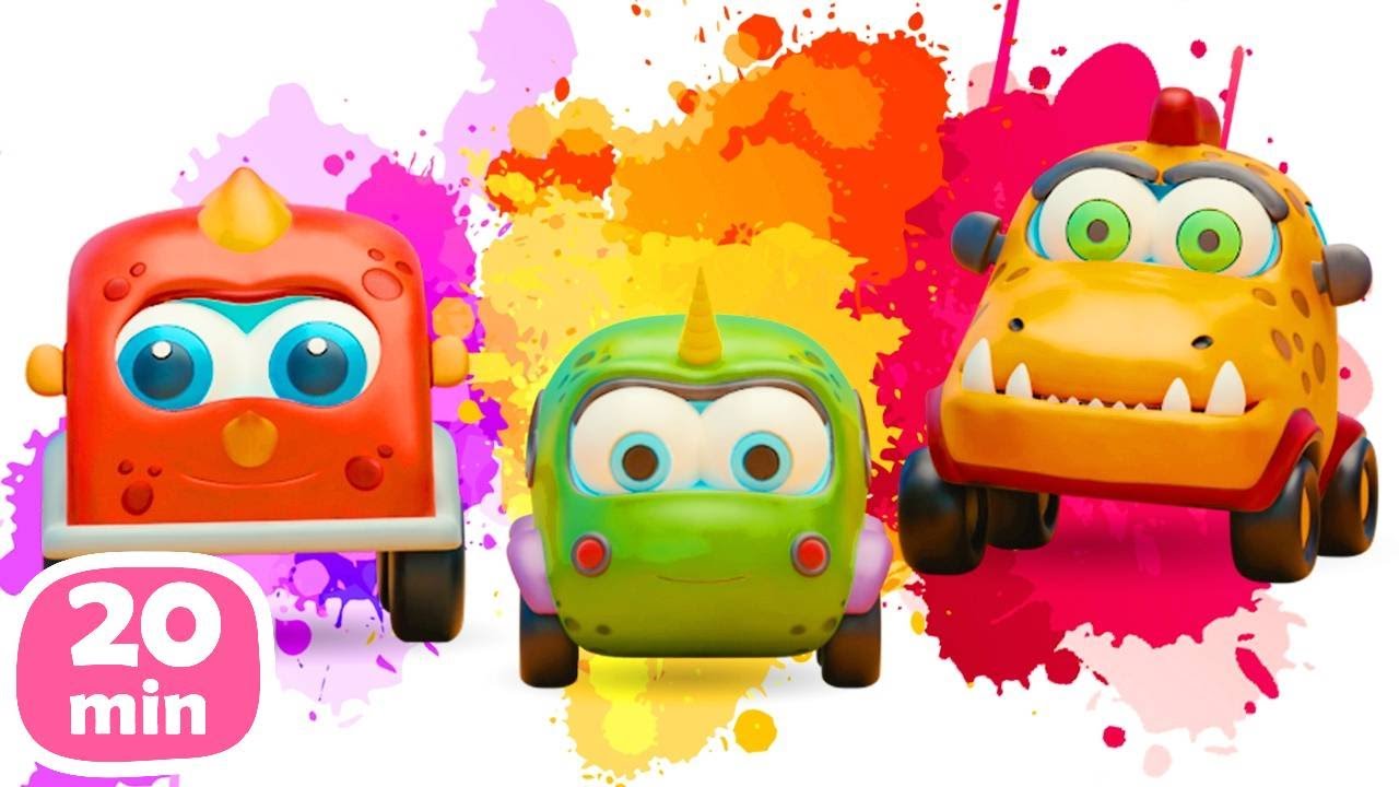 Mocas Autos Geschichten | TOP Cartoons für Kleinkinder | Mocas Kompilation