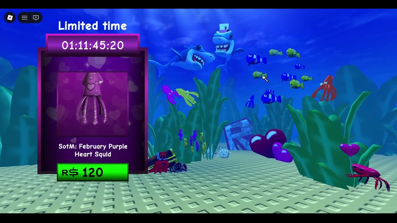 Roblox: Squid of the Month 2026 (February)