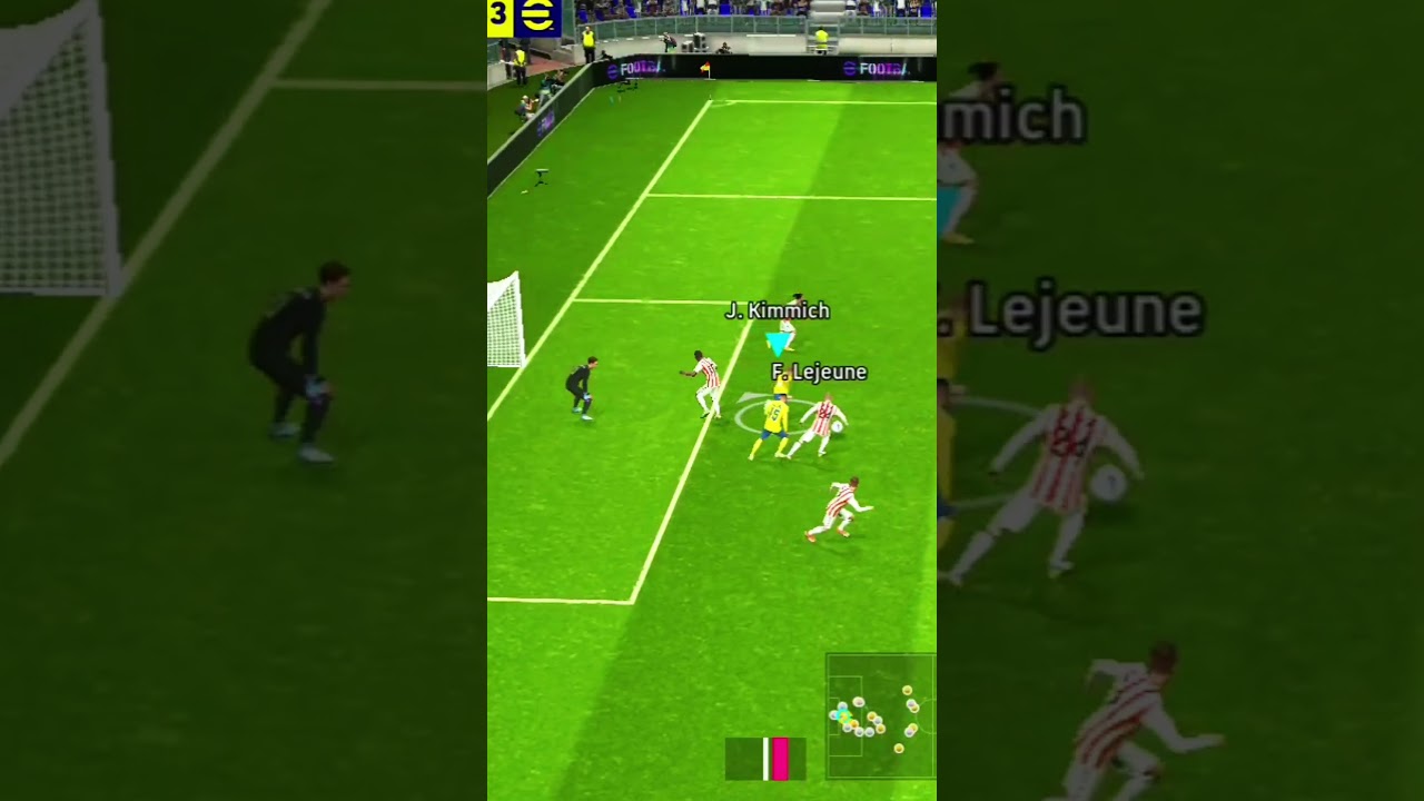 Omg skills 🥵 #efootball #pesplayer #pesfootball #pesmobile #fifa #football #cr7 #shorts
