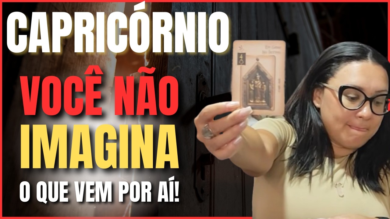 CAPRICÓRNIO EMOCIONANTE... DEPOIS DE TUDO QUE VC PASSOU, ALGO SURPREENDENTE ESTÁ PARA ACONTECER!