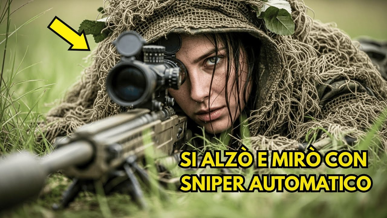 I SEAL avvisano “Nemici a 1.500 metri” — lei sorge dall’erba alta con fucile automatico