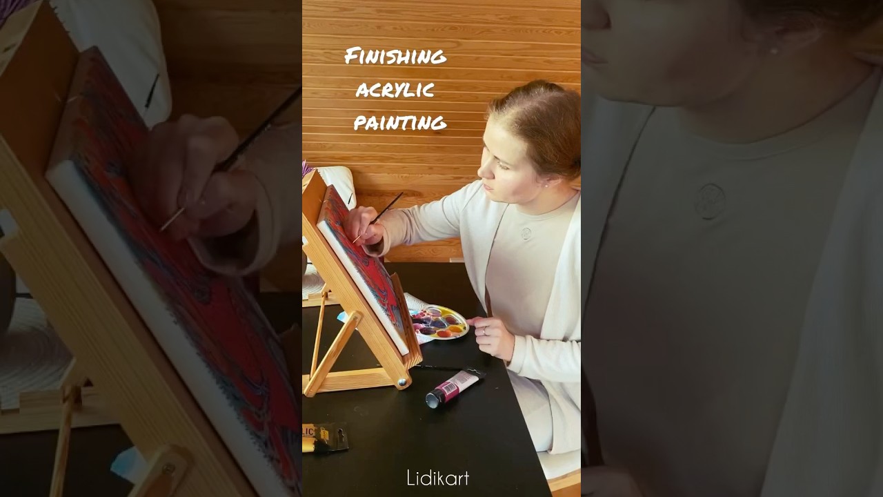 Finishing touches.Creating art 💛 #art #artwork #artist #ukrainianart #germany #artinspiration #life