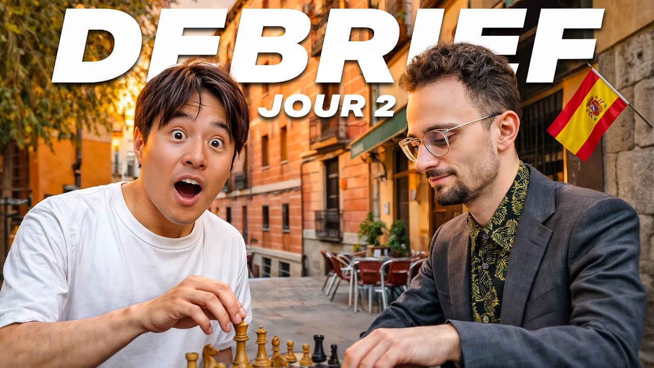 La PARTIE à 3000 ELO contre GOTHAMCHESS !! (Jour 2 - Match officiel)