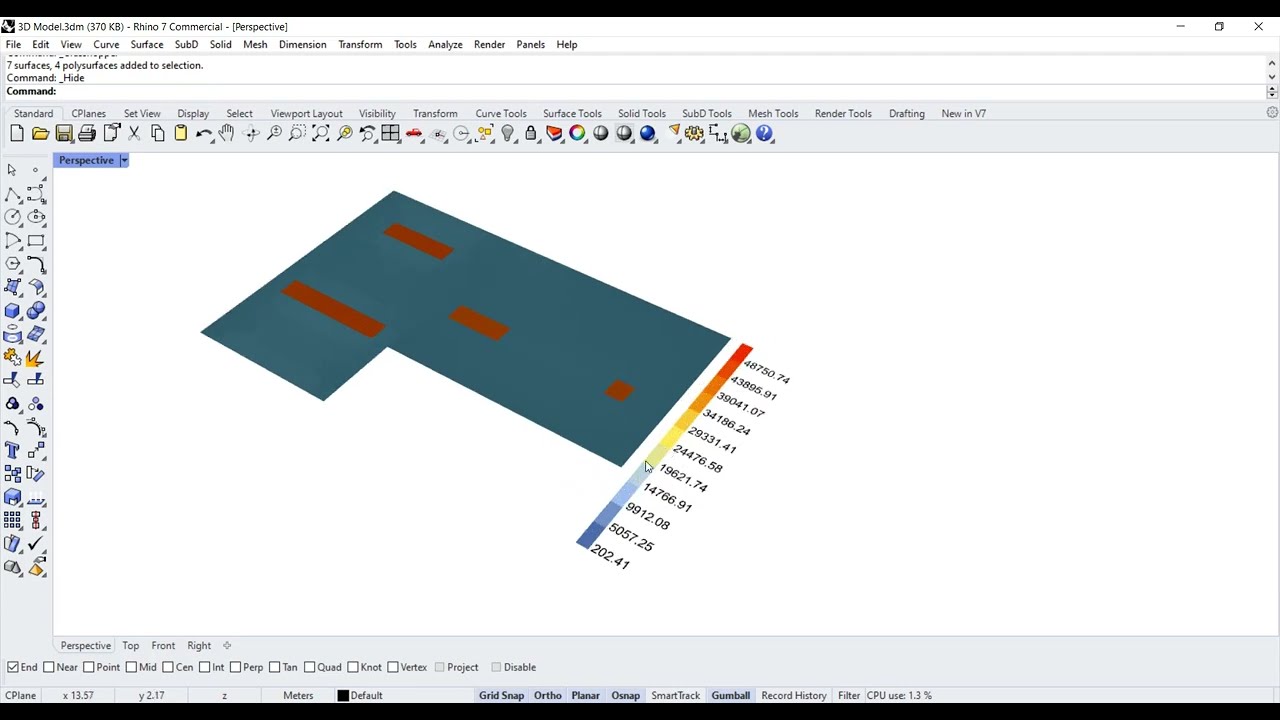 Daylighting in LBTools: Point-in-Time Grid Based Analysis