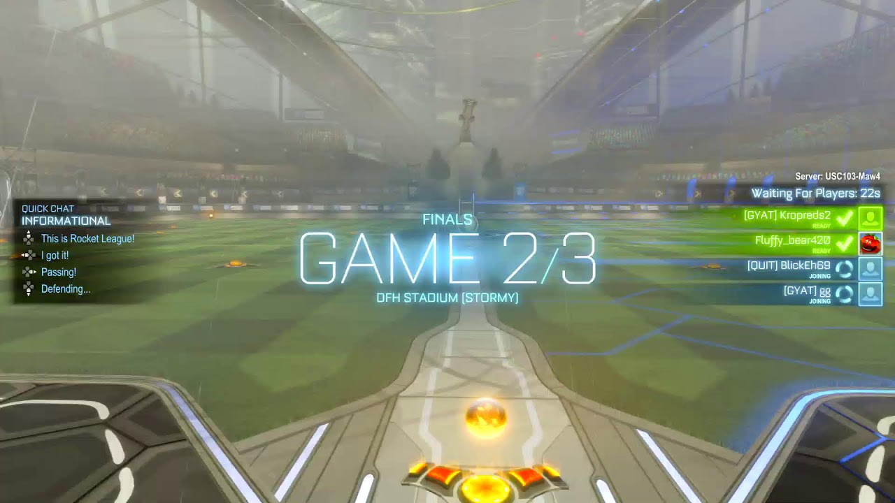 Rocket League 2v2 Tournament (Finals) (Platinum Ranked)