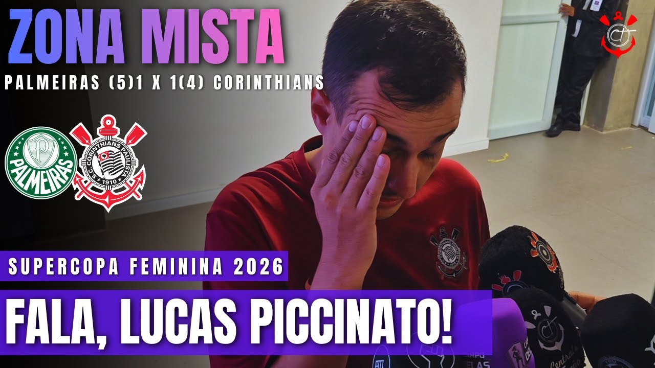 DEPENDE DA GENTE MUDAR ESSA SITUAÇÃO! LUCAS PICCINATO FALA APÓS O VICE CAMPEONATO DA SUPERCOPA
