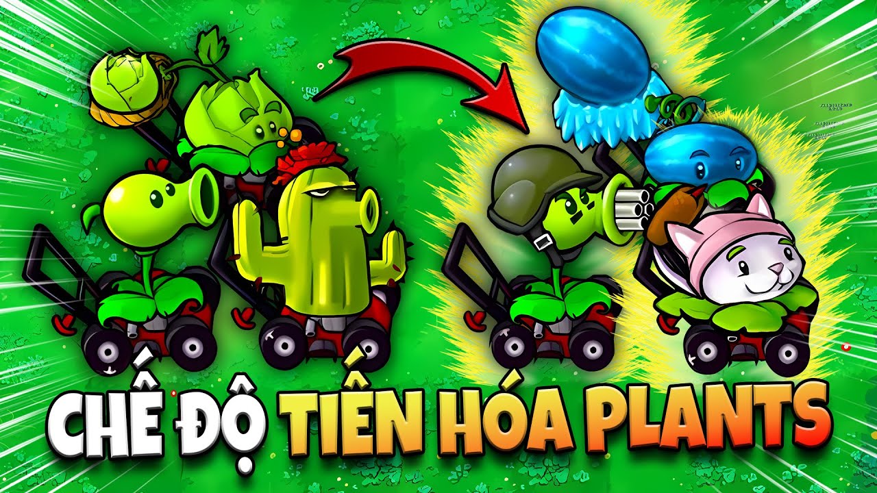 Plants vs Zombies HYBRID - CHẾ ĐỘ TIẾN HÓA PLANTS DIỆU KỲ