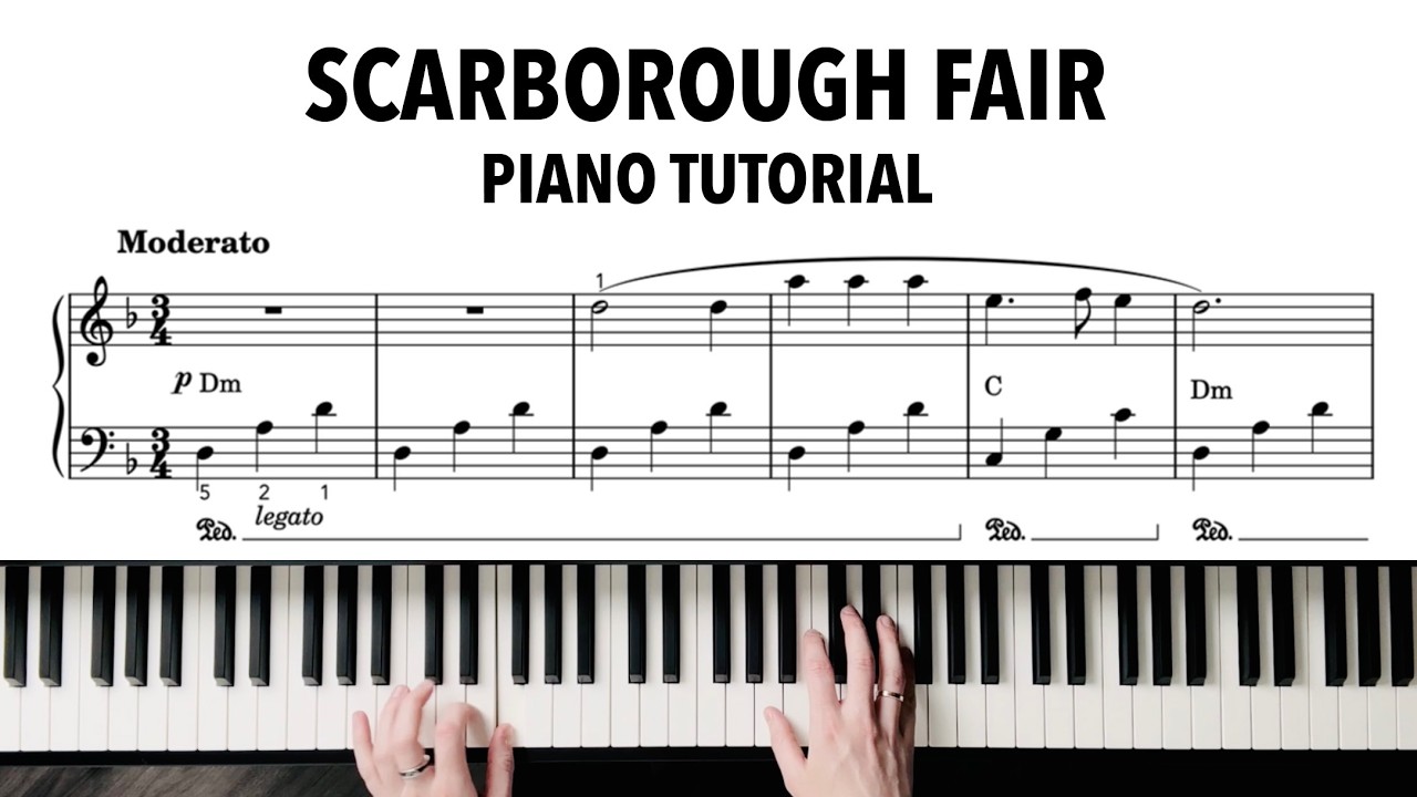 Beginner Piano Course Level 3 | 33. Scarborough Fair arr. S.Wyatt