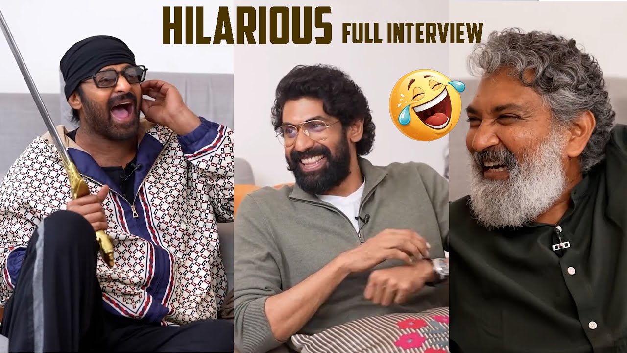 #BaahubaliTheEPIC FULL HILARIOUS Interview | Prabhas, Rana Daggubati | SS Rajamouli | Anushka Shetty