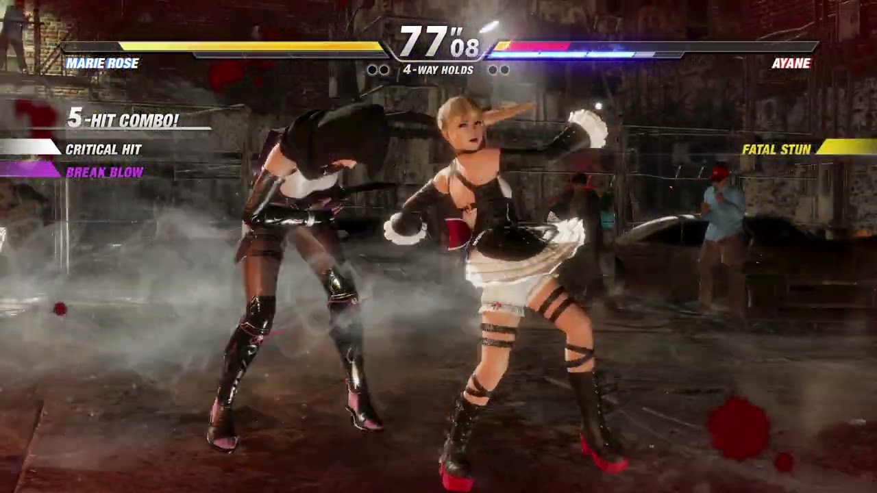 doa6 match. marie vs ayane.