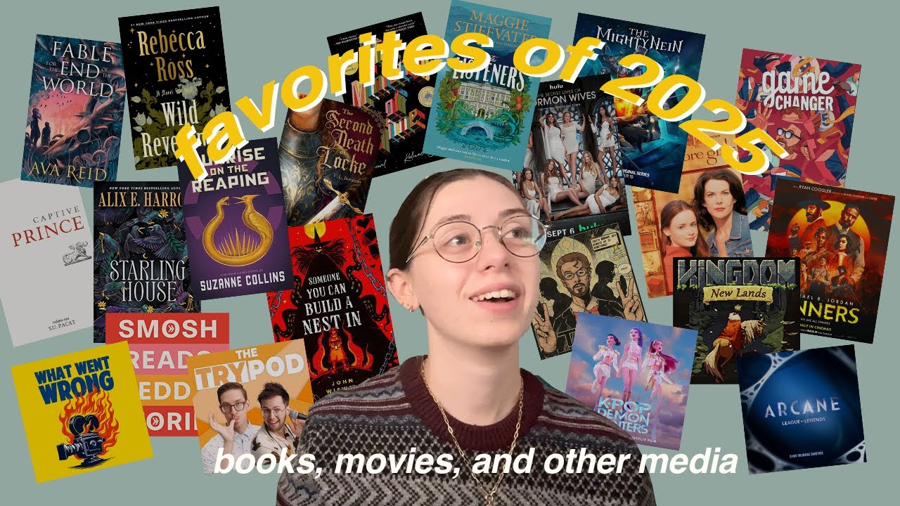 lets talk favorites of 2025 | books, movies, media 📚🎥🎵