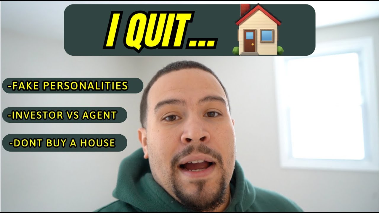 Why I Quit Being a Real Estate Agent After 5 Years and Making 100k!