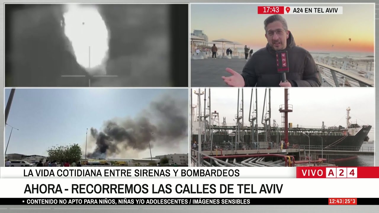 🌎 ESTADOS UNIDOS INTENSIFICA ATAQUES CONTRA IR&Aacute;N Y TEL AVIV RESISTE A LA TENSI&Oacute;N