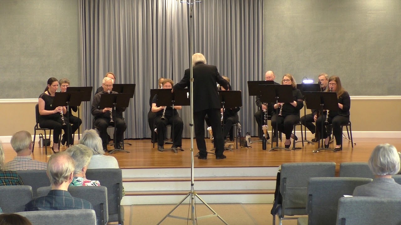 Northwest Clarinet Choir: Entry March of the Boyars by Johan Halversen