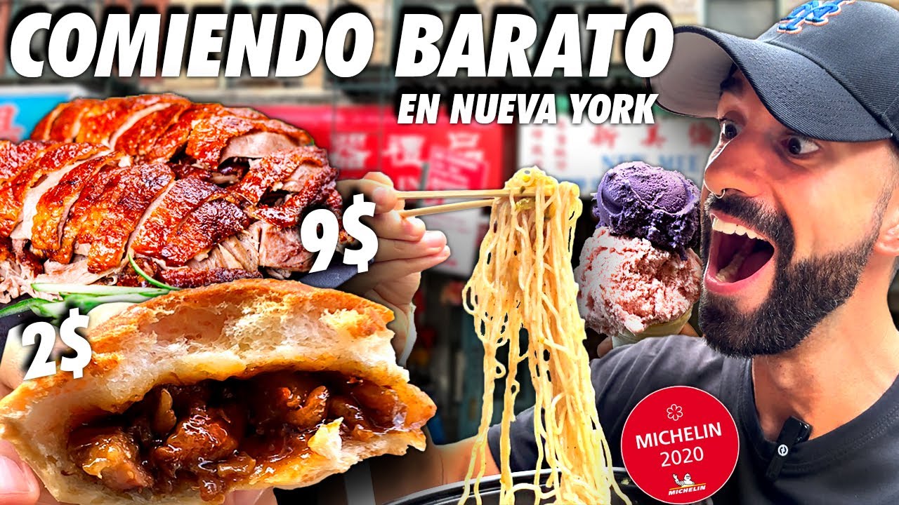 FOOD TOUR! Trying STREET FOOD in the LARGEST CHINATOWN in New York | CHINATOWN