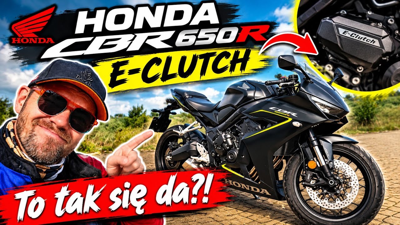 HONDA CBR 650R E-Clutch: To jeszcze motocykl sportowy?