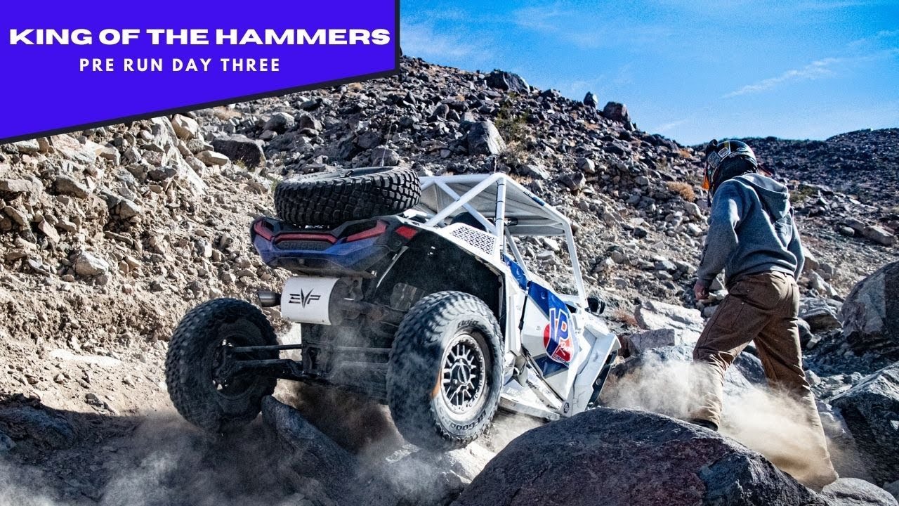 2021 King of the Hammers pre run day 3. (Polaris RZR Johnson Valley CA)