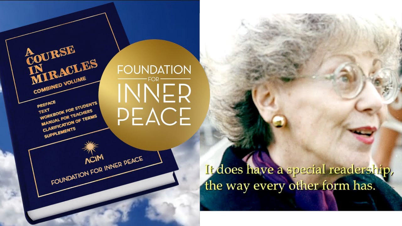 Dr.  Helen Schucman Comments, Pt. 1