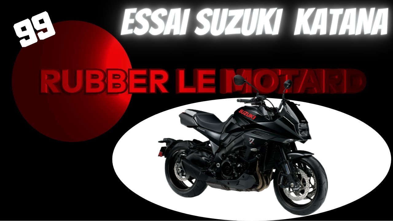 ESSAI SUZUKI 1000 KATANA (150 chevaux voir un peu plus pour 215 kg )...
