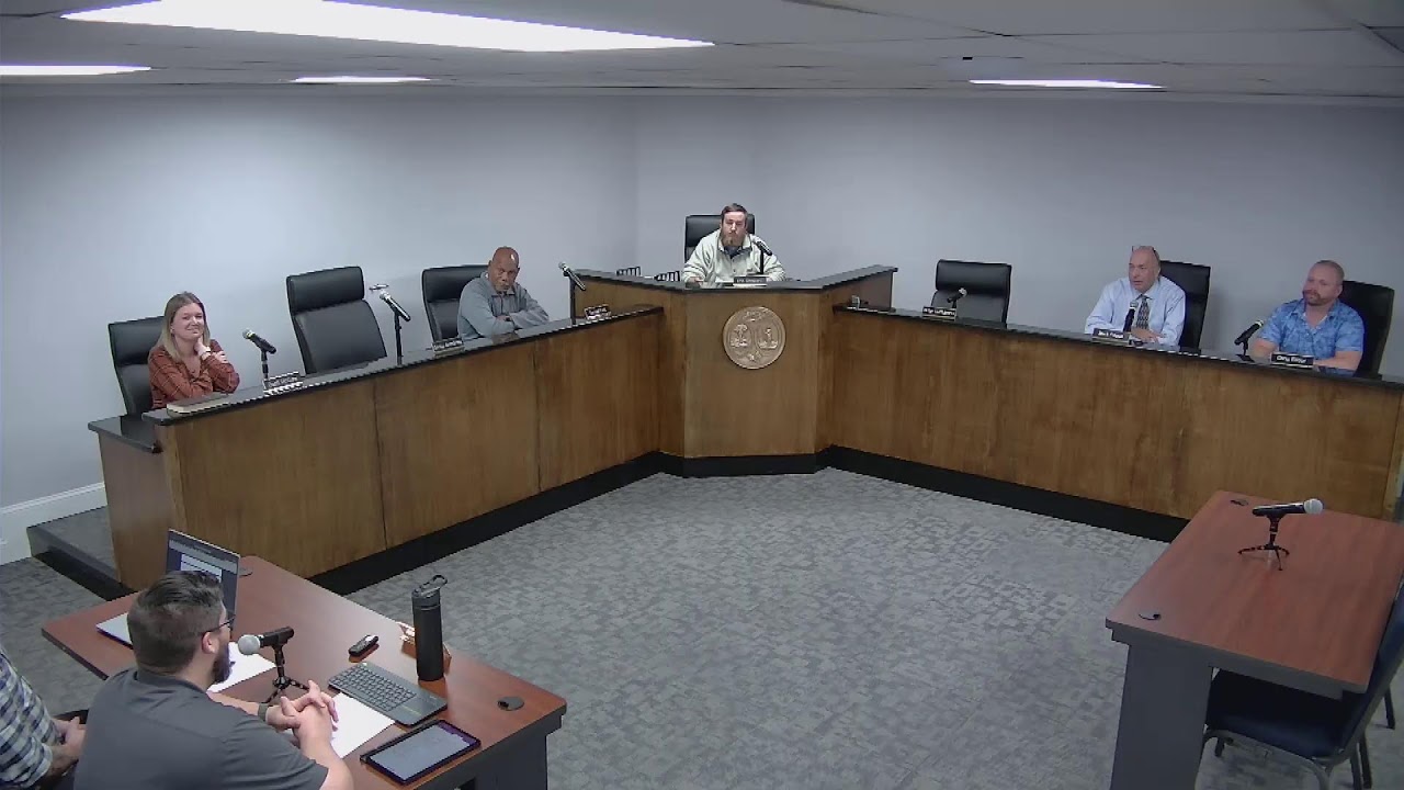 Planning Commission Meeting October 23rd, 2025 | City of Fountain Inn