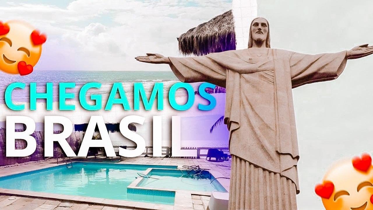 QUASE PERDEMOS O VOO NO BRASIL | ALUGAMOS UMA CASA NA PRAIA