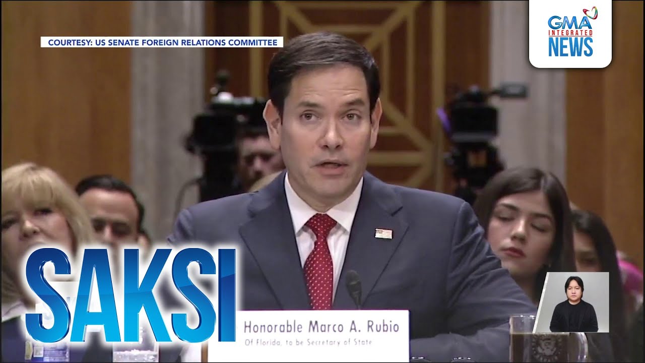 U.S. State Sec. nominee Marco Rubio sa mga ginagawa ng China: 