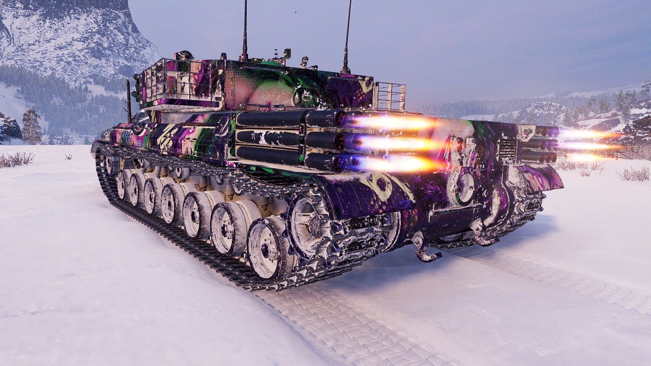 BZ-75 - Пройдена игра с 12к урона - World of Tanks