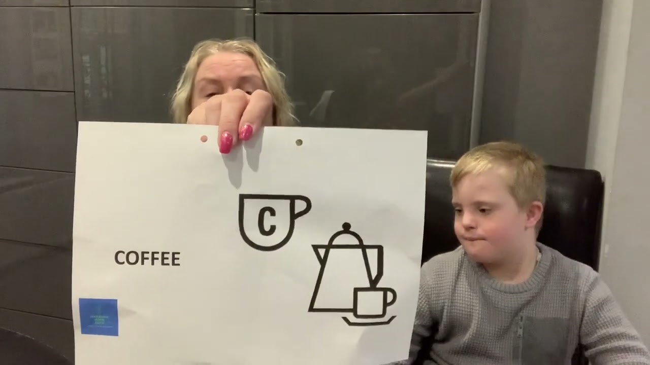 Makaton for ‘COFFEE’ ☕️