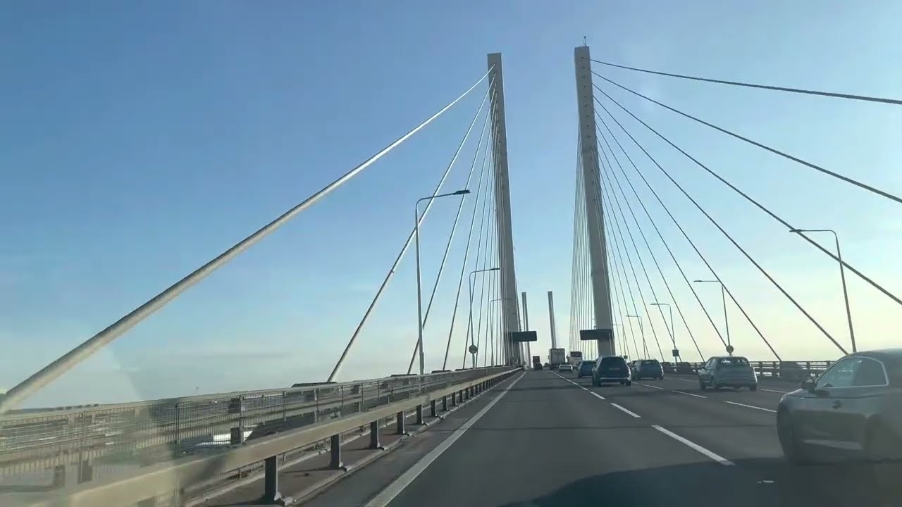 Queen Elizabeth II Bridge  - Dartford Crossing - What Dartford Crossing looks like