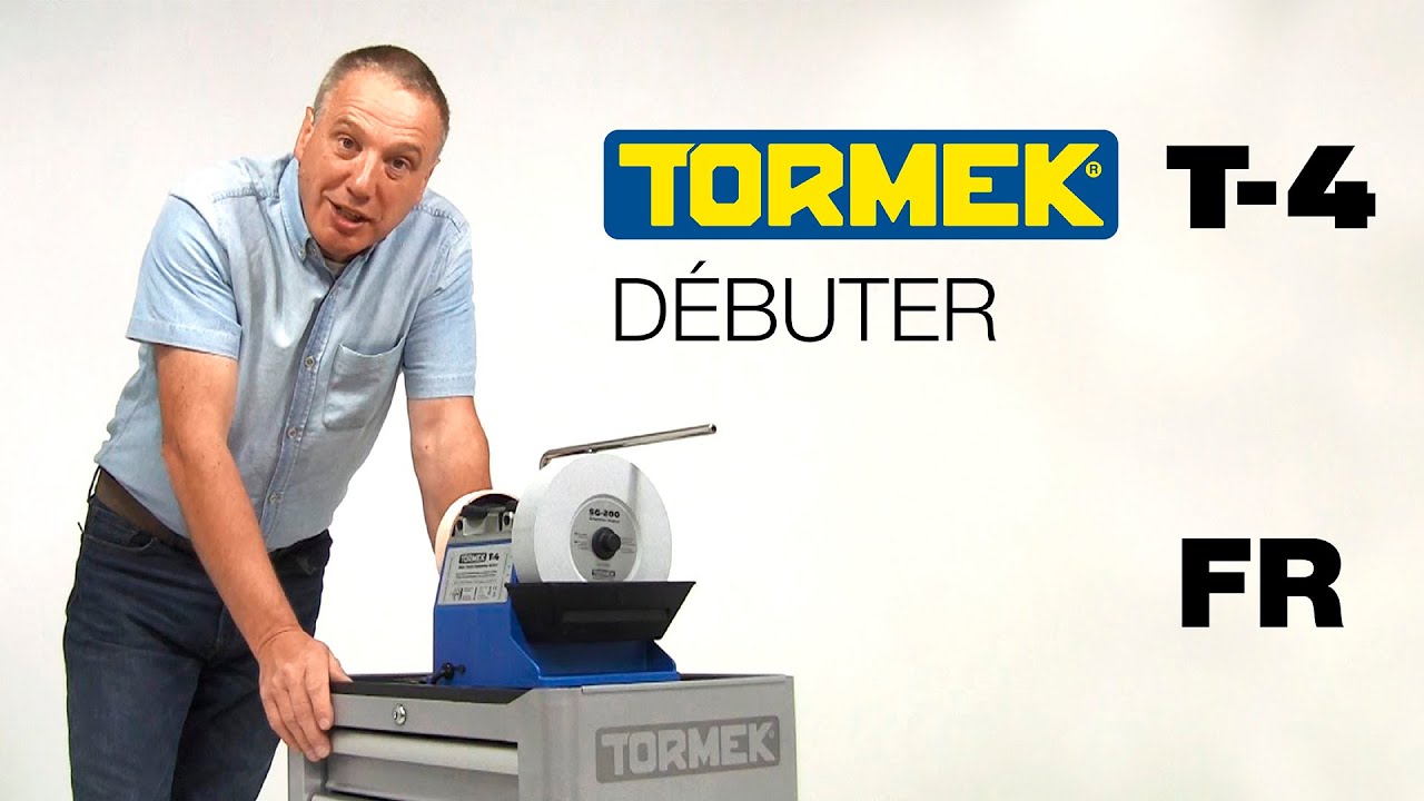 Système d’affûtage Tormek T-4: Débuter avec Alan Holtham