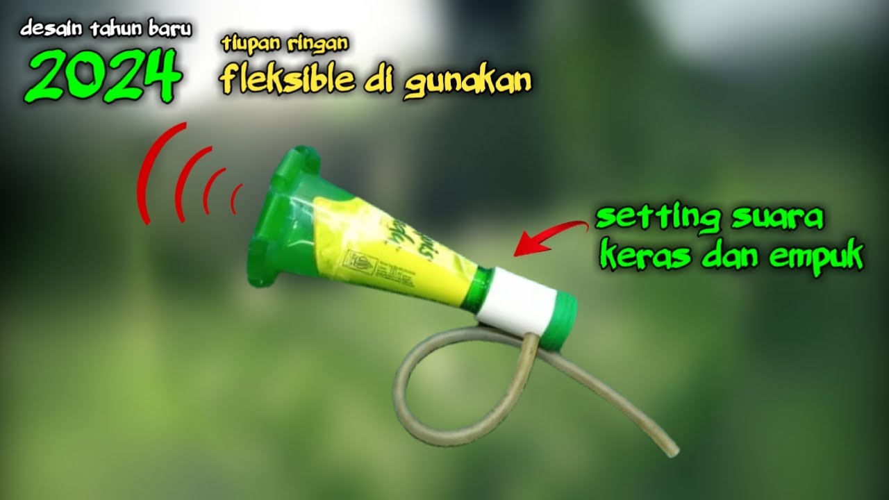 BIKIN TEROMPET TAHUN BARU 2024 DARI BARANG BEKAS