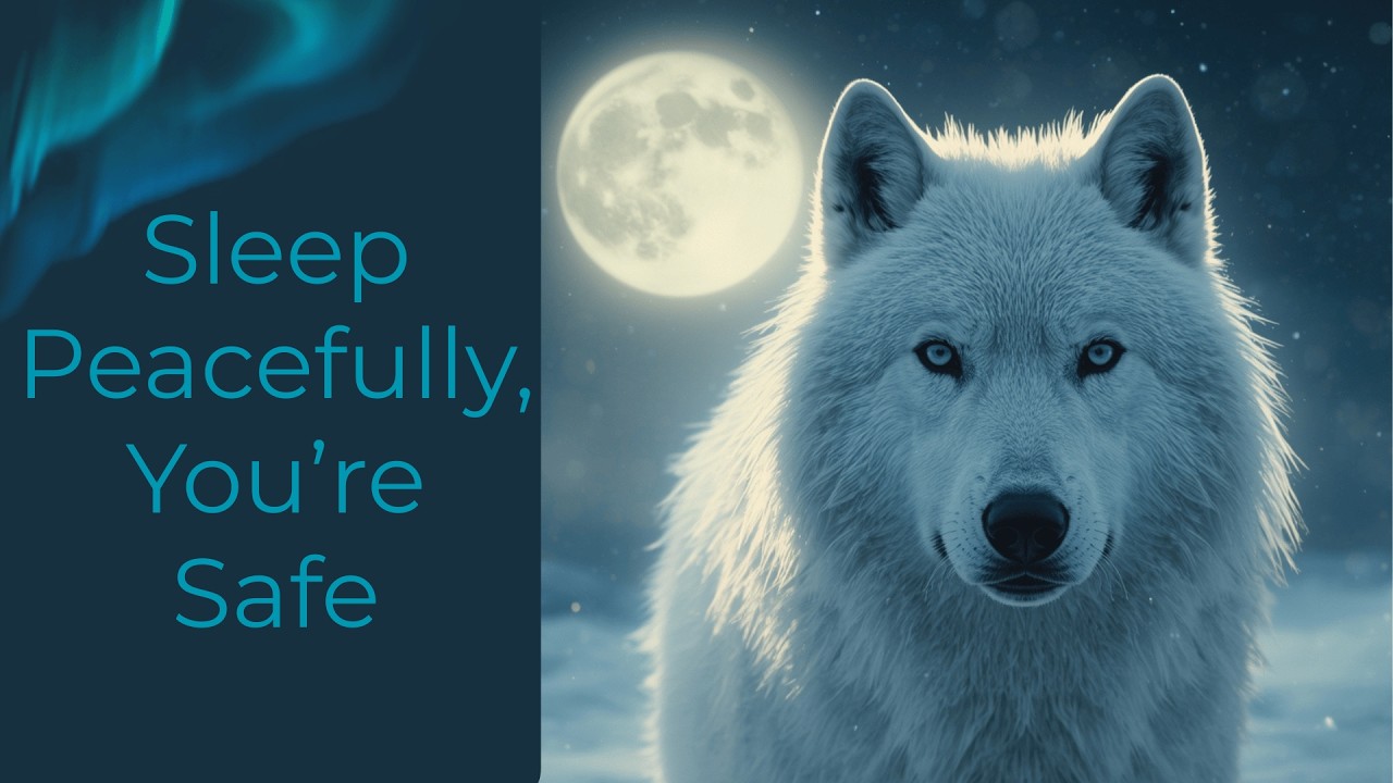 Sleep Meditation The Arctic Wolf, Guardian of Dreams