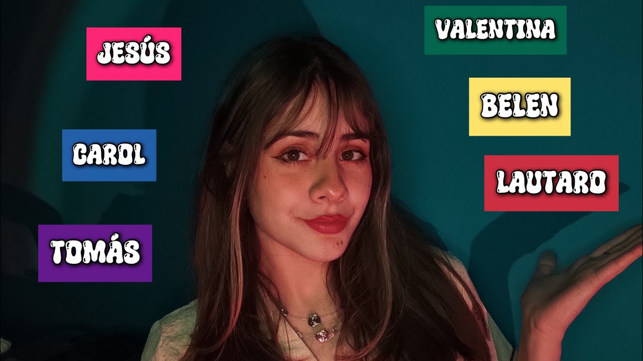 ASMR ¿Qué significa TU NOMBRE? 2 //ASMR CASERO