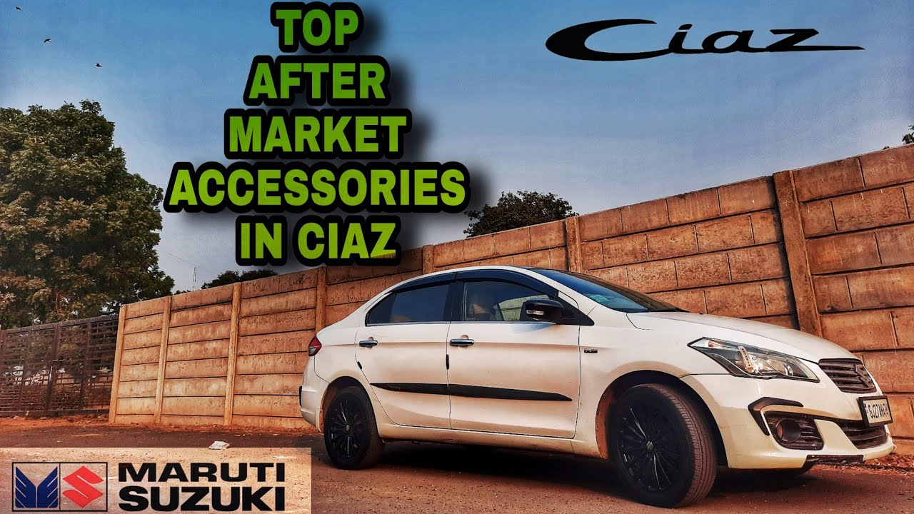 TOP 5 AFTERMARKET ACCESSORIES IN MY CAR - MARUTI CIAZ | 1st VLOG OF THE YEAR 2021