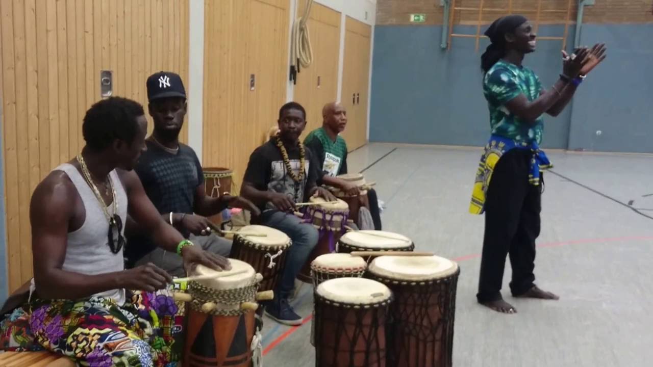 Nago Gueye Koité , Afrikanischer Tanz Workshop Sabar, Essen 2016