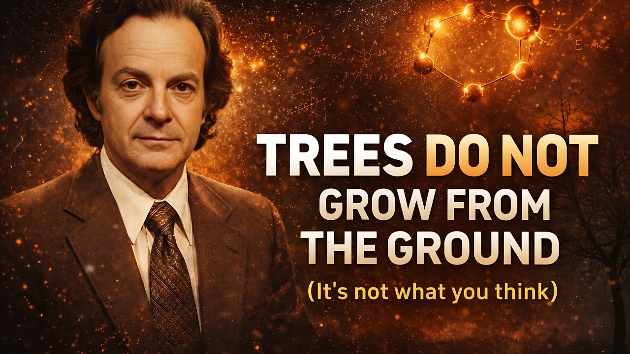 Trees DO NOT Grow From The Ground (It's not what you think) | Feynman's Explains why