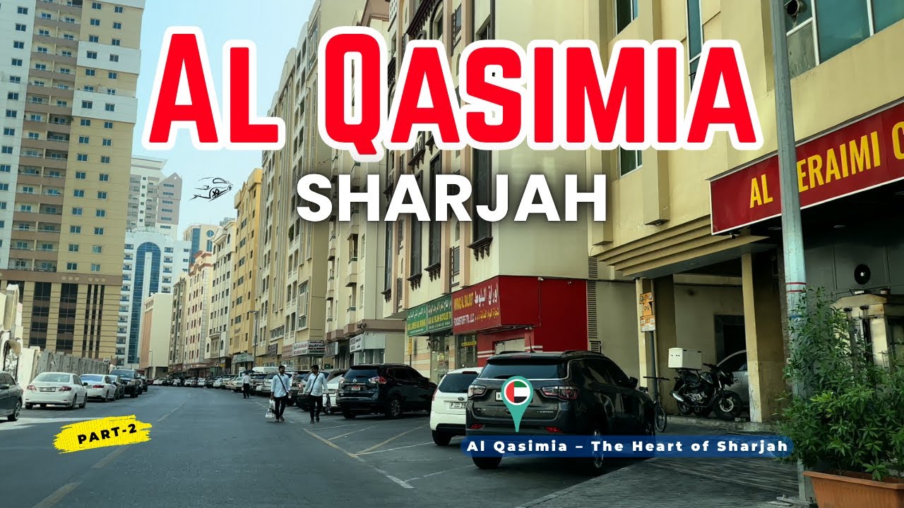 Heart of Sharjah City Tour 🇦🇪 | Al Qasimia Drive 🚗 | UAE Travel Vlog Ep. 36