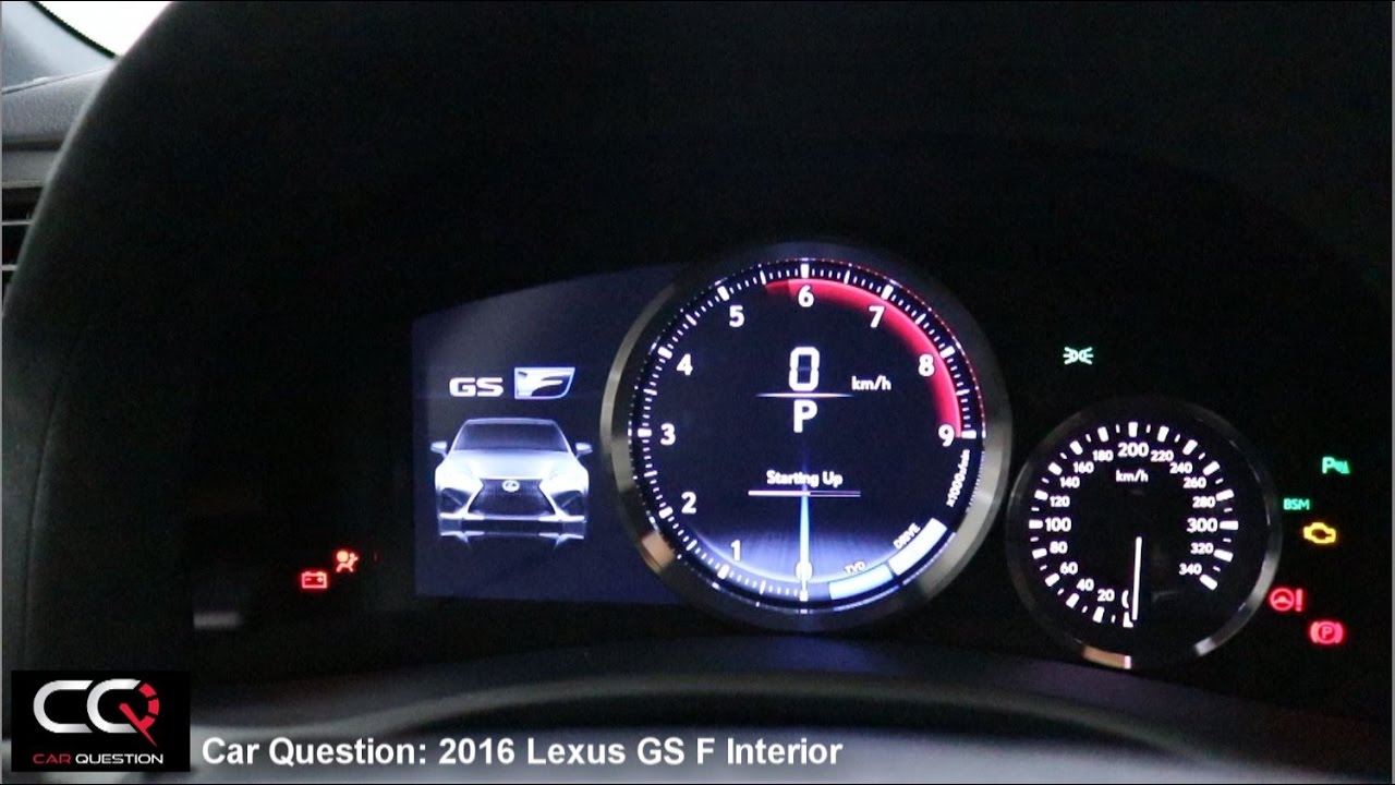 2016 Lexus GS F Interior | THE Most Complete review Part 2/7