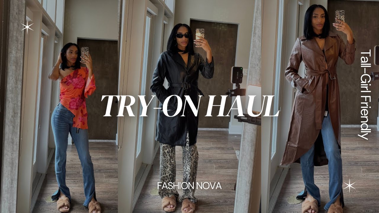 Try-On Haul | Fashion Nova + Tall Girl Friendly