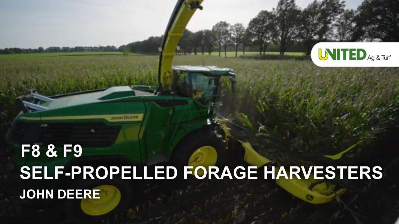 F8 and F9 Self-Propelled Forage Harvesters - John Deere
