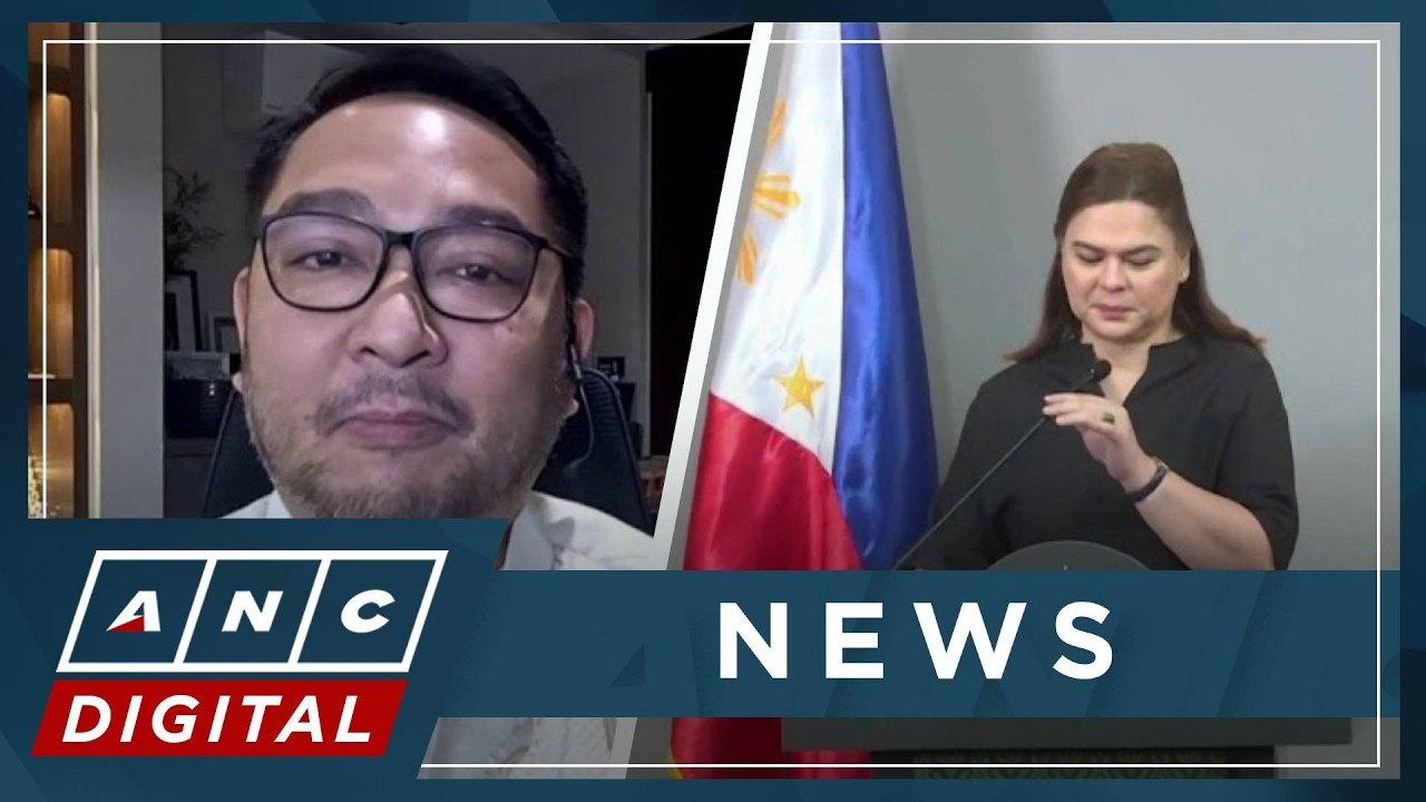 Strategist: VP Duterte's early declaration a move to steal thunder ahead of impeachment hearings