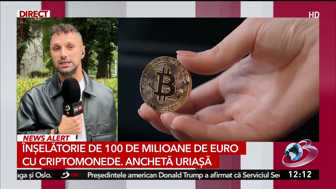 &Icirc;nșelătorie de 100 de milioane de euro cu criptomonede