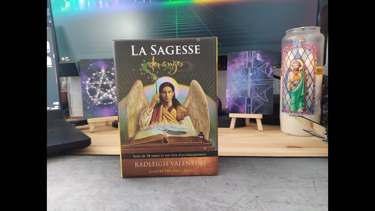 Tarot Sagesse des Anges de Radleigh Valentine illustré par Dan Craig 🌞
