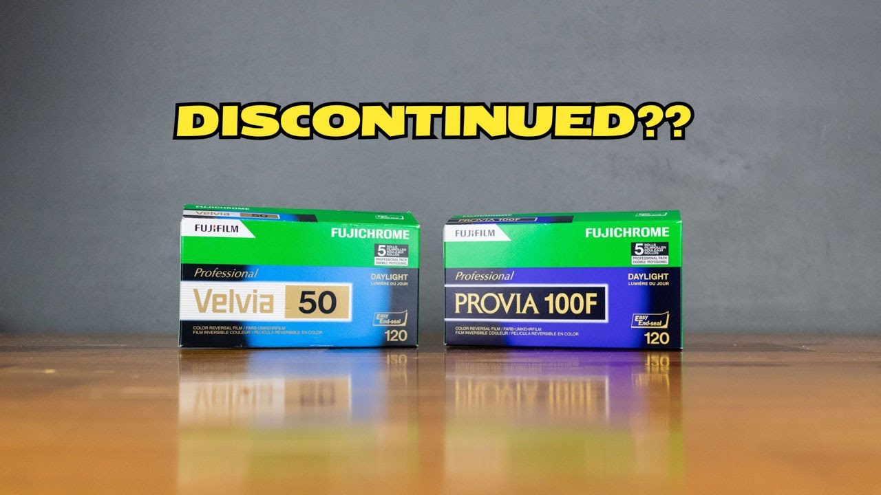 Fuji Provia 100F VS Velvia 50 - Hard To Find Films